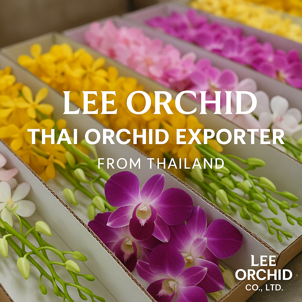 Thai Orchid Exporter – Fresh orchids from Thailand ready for global export by Lee Orchid Co., Ltd